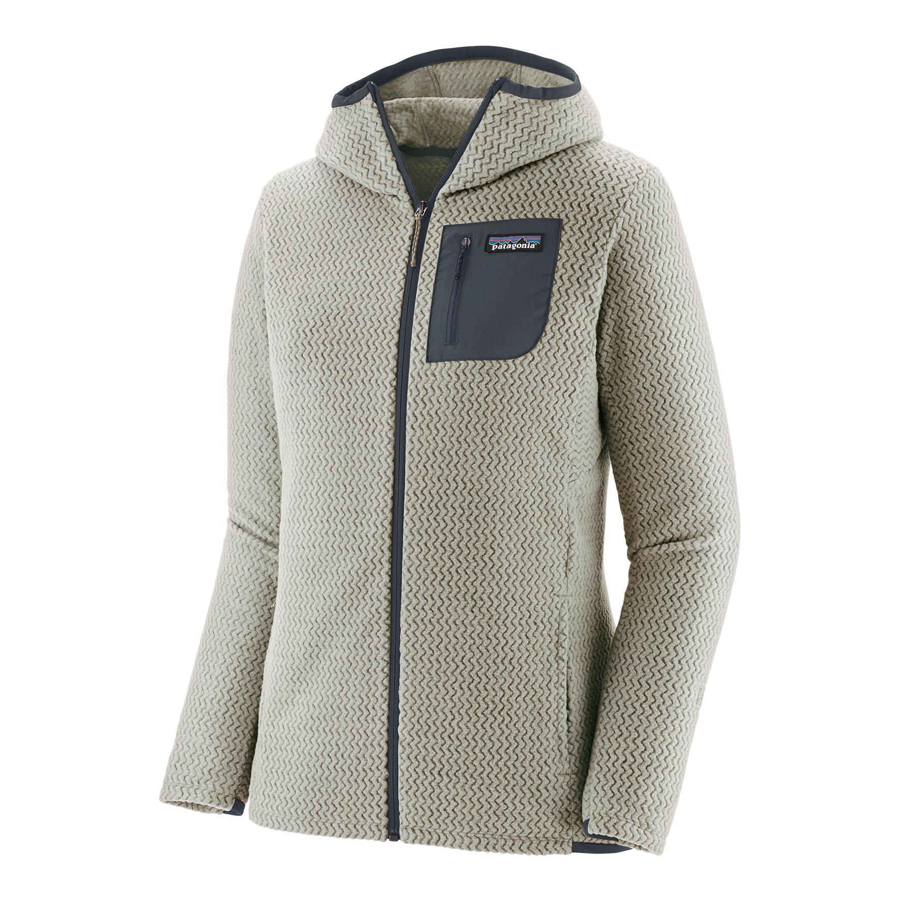 Patagonia R1 Air Full-Zip Hoody Womens Wool White