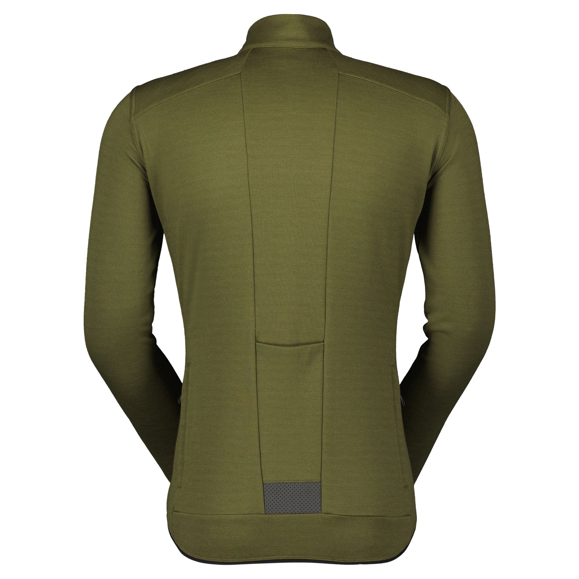 SCOTT Gravel Merino Warm Langærmet Jersey Grøn