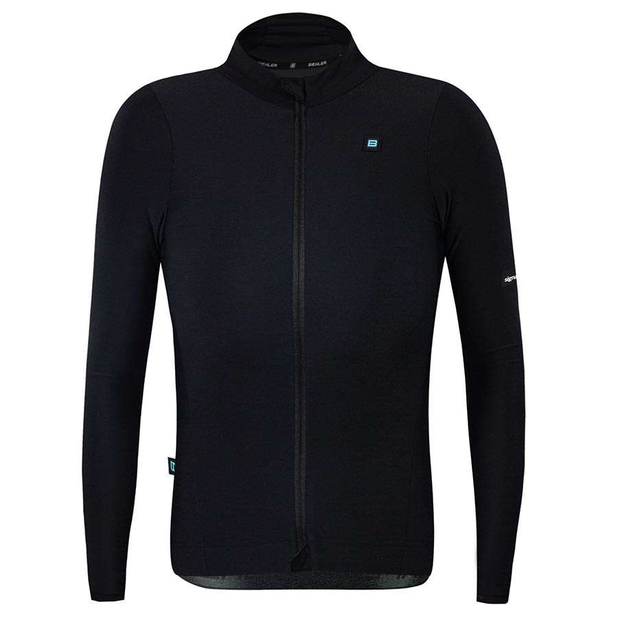 Biehler Signature³ Fietsshirt Lange Mouwen Zwart Dames