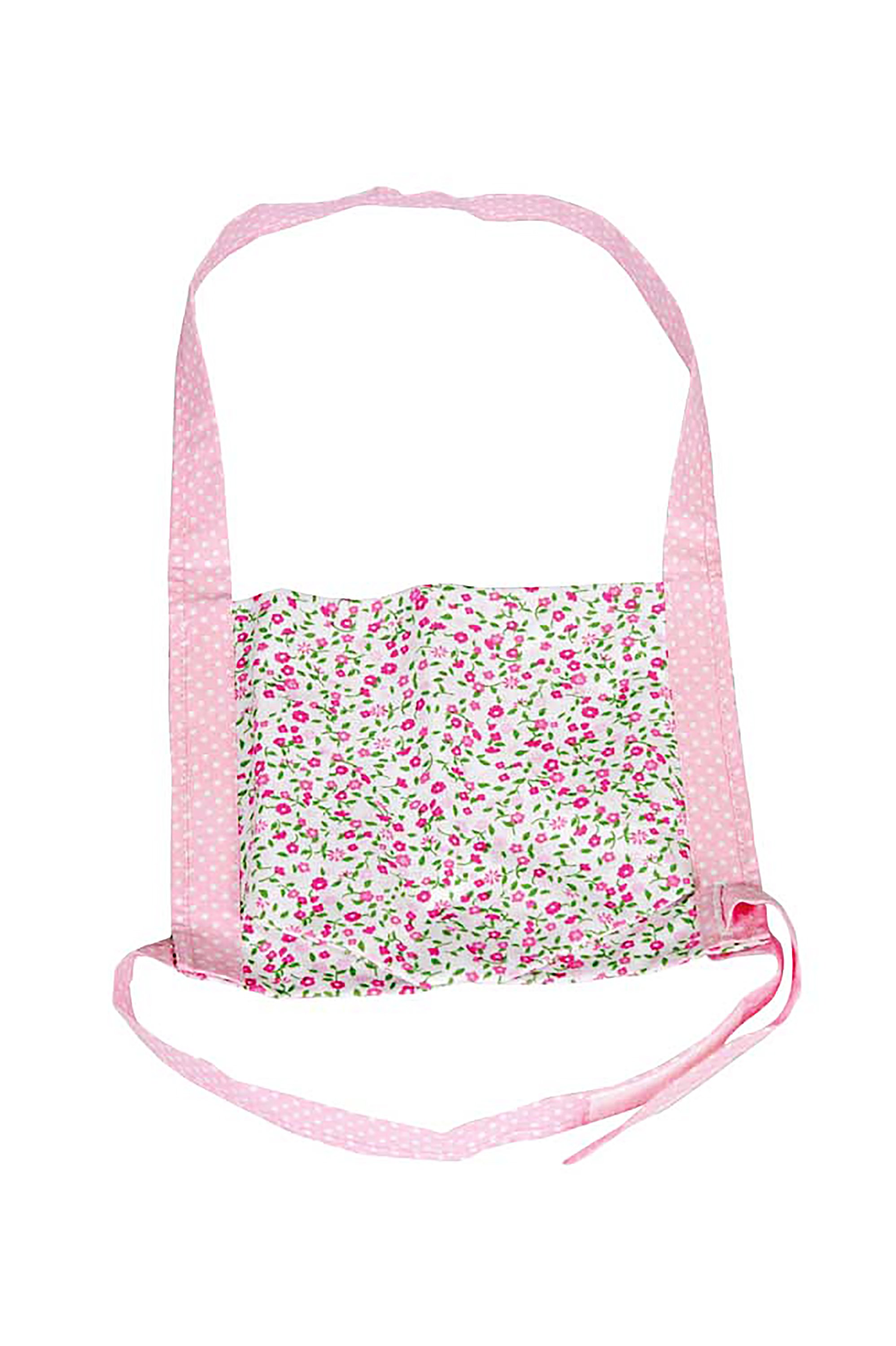Puppen-Tragetuch BLUMEN in rosa