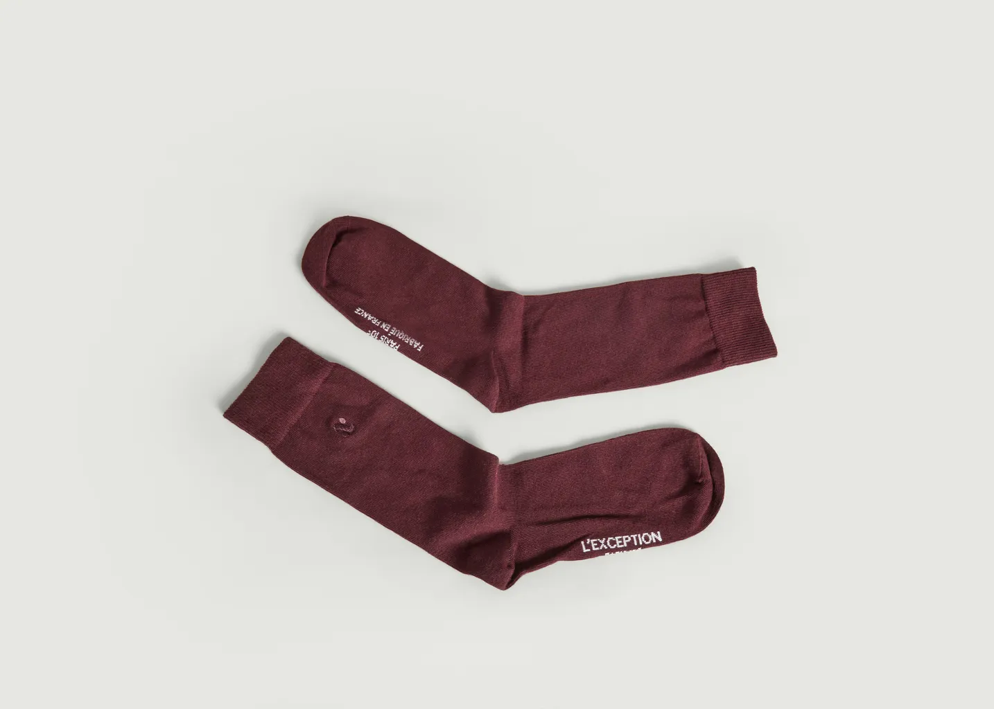 Chaussettes brodées MIF L'Exception Paris