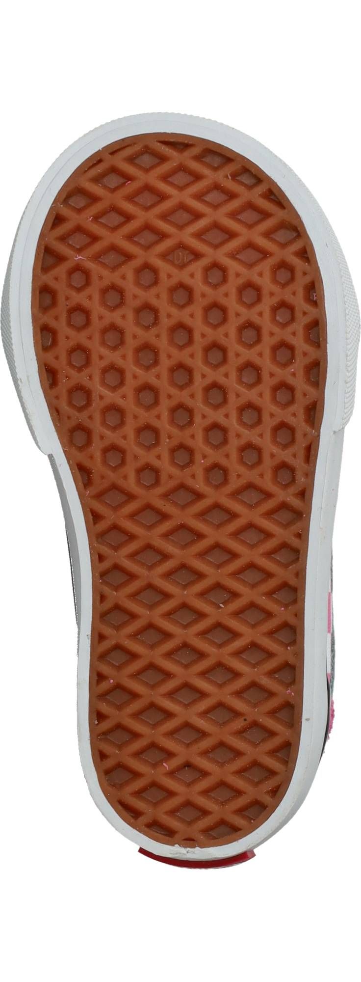 Vans Old Skool V Color Theory Checkerboard Sneakers Roze Meisjes