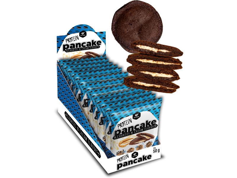 Go Fitness Nutrition Protein Pancake 12 x 50 g, Cookie Protein-Pfannkuchen