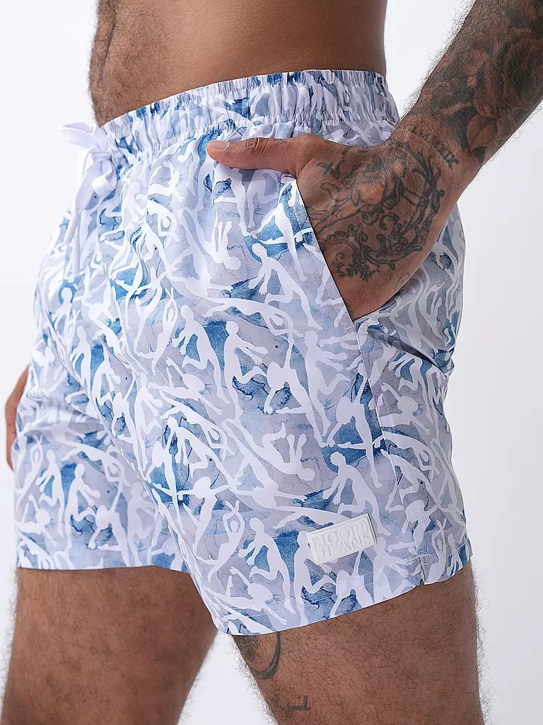 JOOP Badeshorts NISSI hellgrau