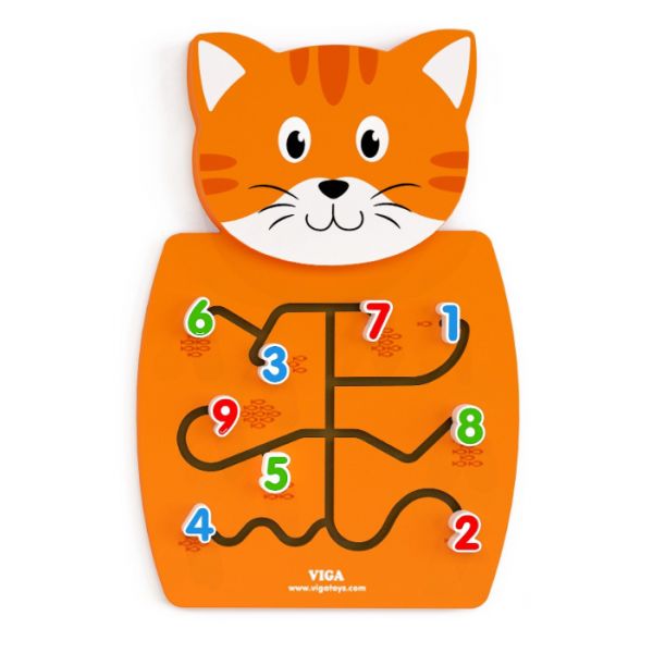 Milly Mally Brinquedo de Parede Números Correspondentes Viga