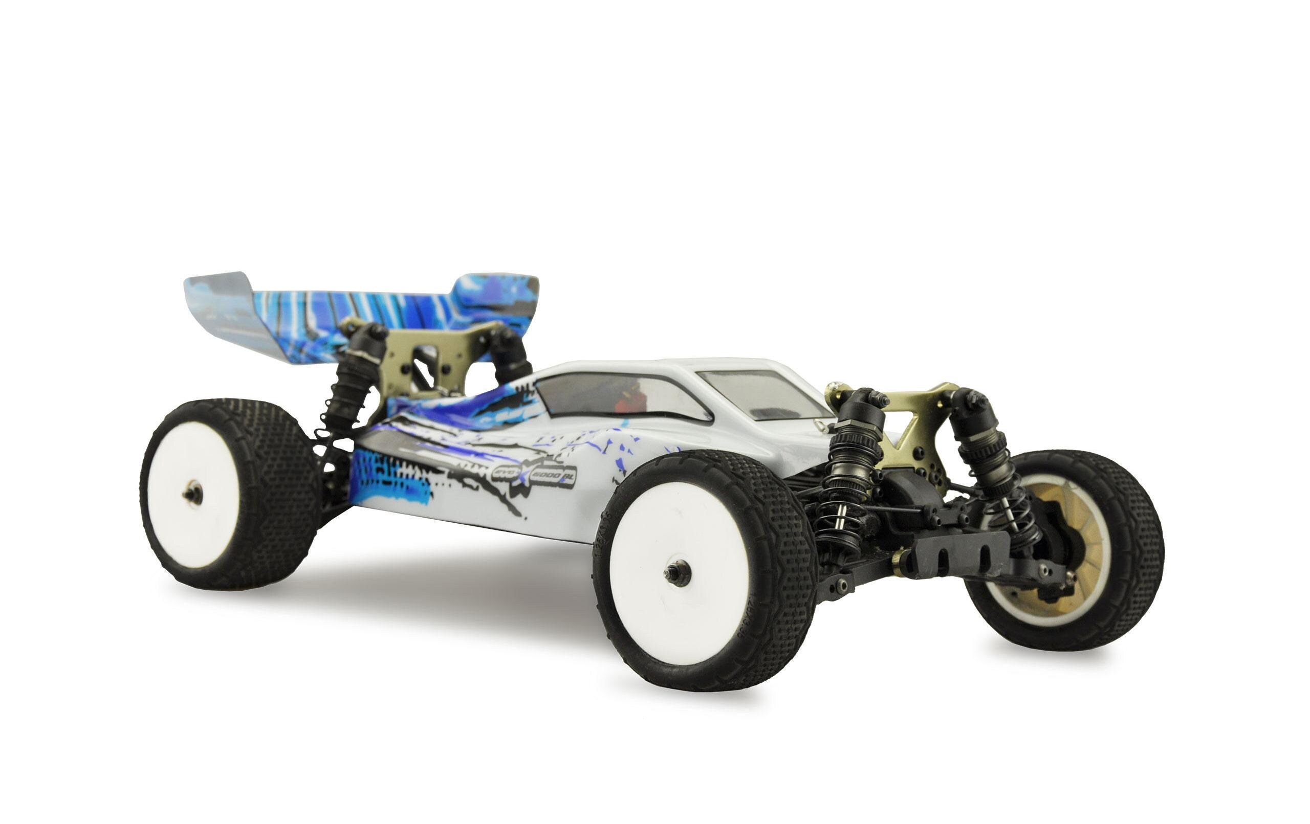 Buggy EVO-X 6000 Competition, Blau RTR, 1:10<br>Racing-Buggy mit einstellbarem Fahrwerk und Brushless Antrieb