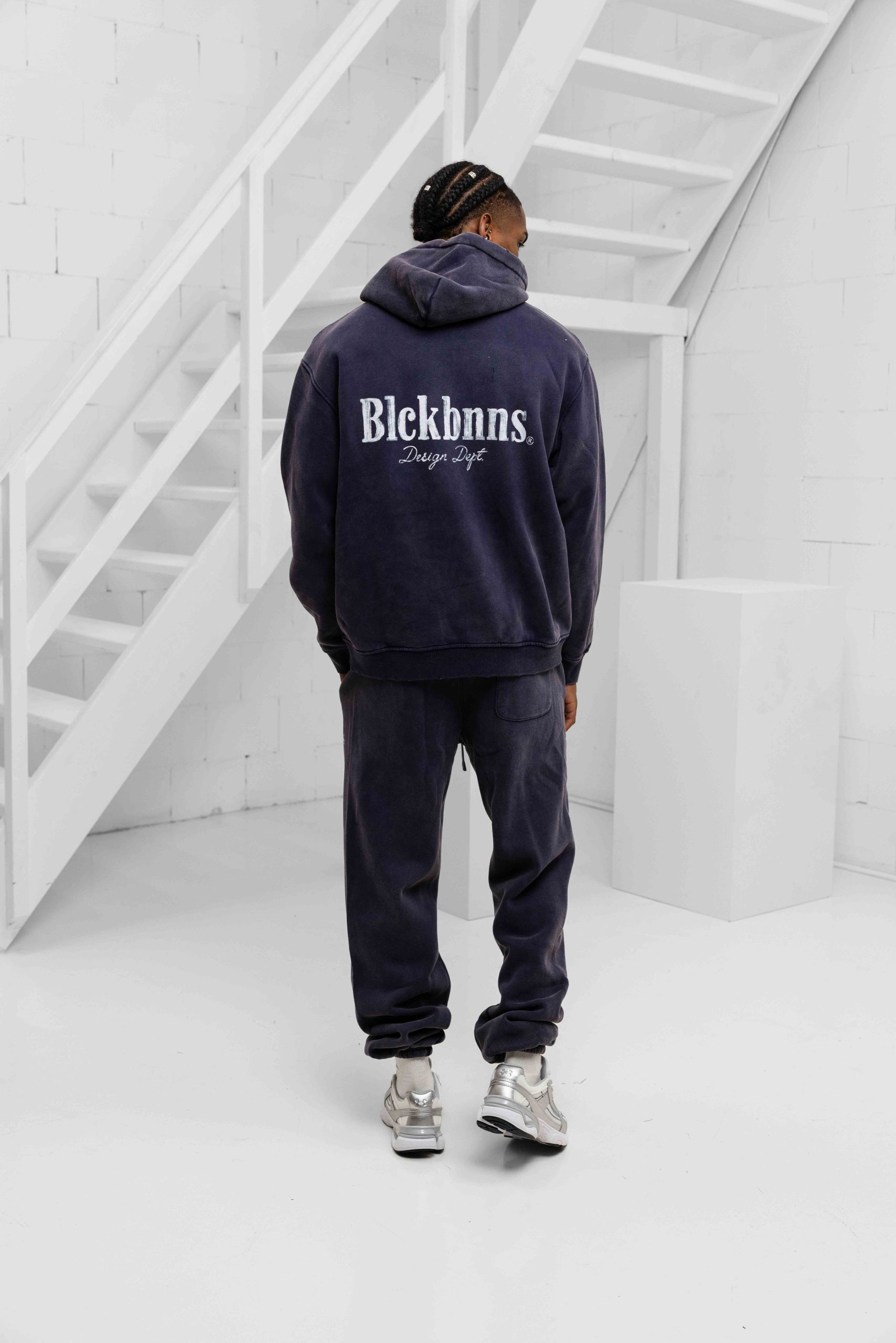 Black Bananas Brush Trainingspak Heren Donkerblauw