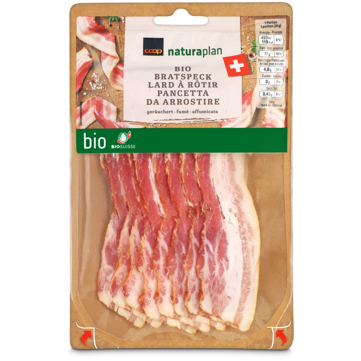 Naturaplan Bio Bratspeck ca. 110g