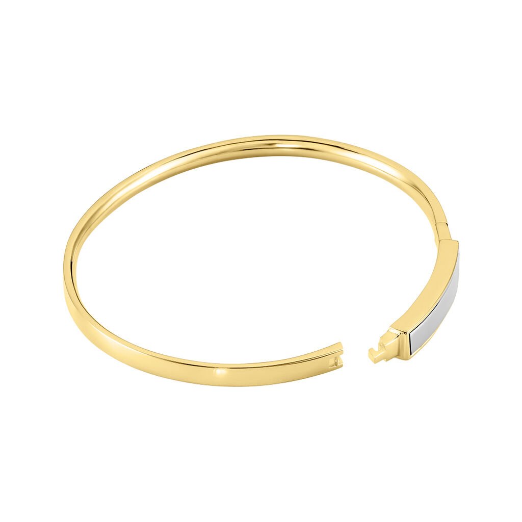 Bracelet Jonc Plaqué Or Jaune Tamiko
