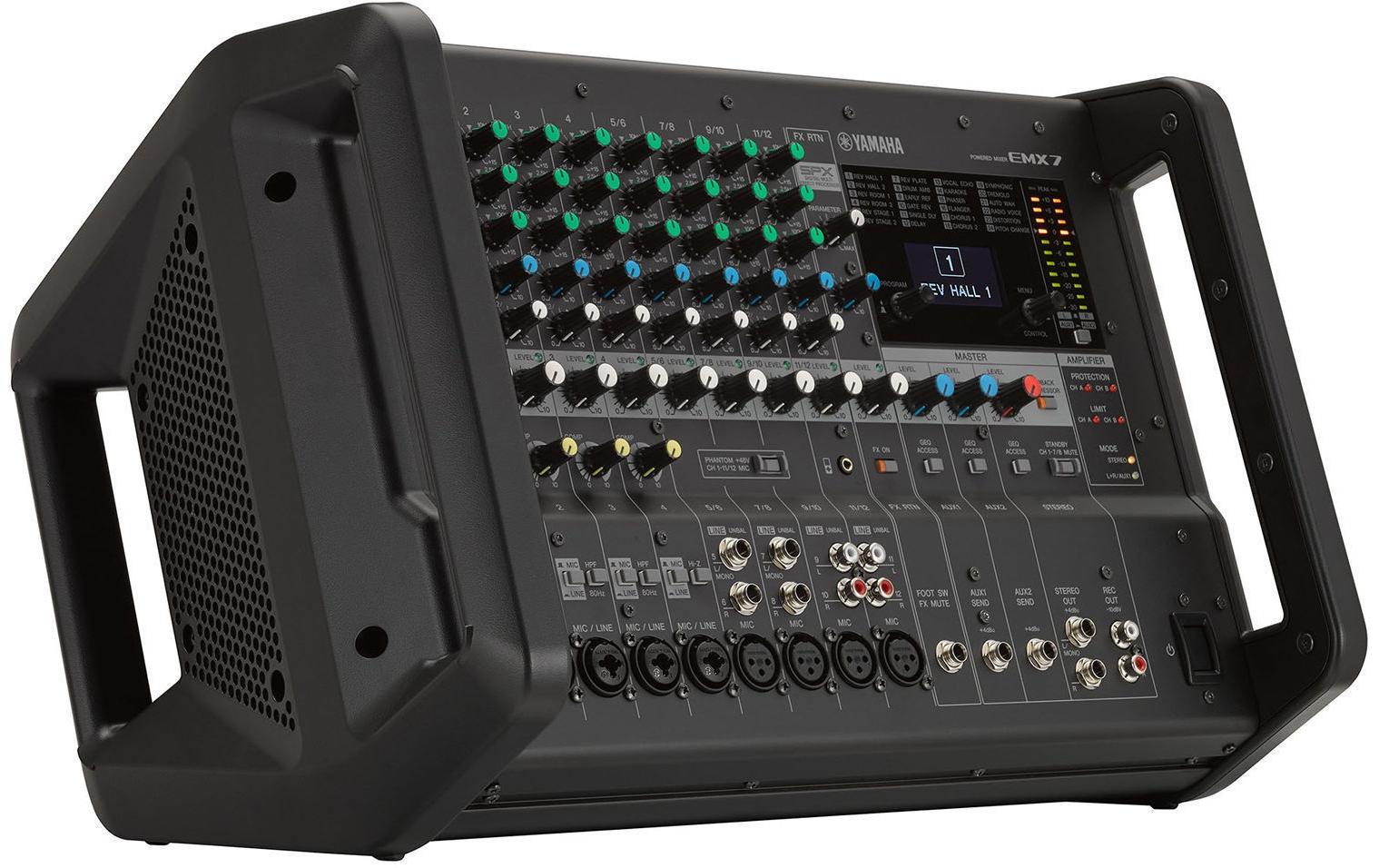 Mischpult EMX 7<br>12-Kanal-Powermixer mit umfangreichen Effekten und Funktionen