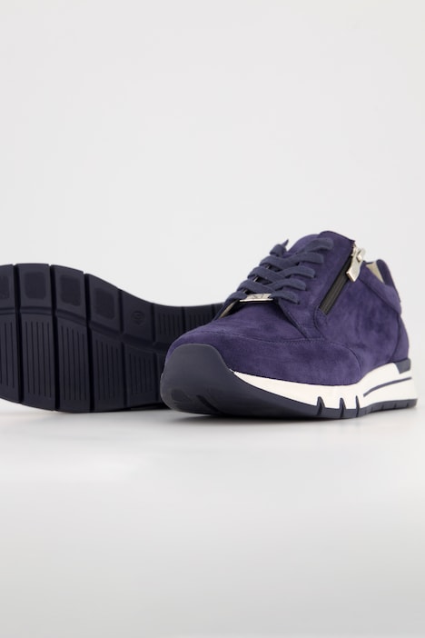 Caprice Leder-Sneaker, Zipper, Wechselfußbett