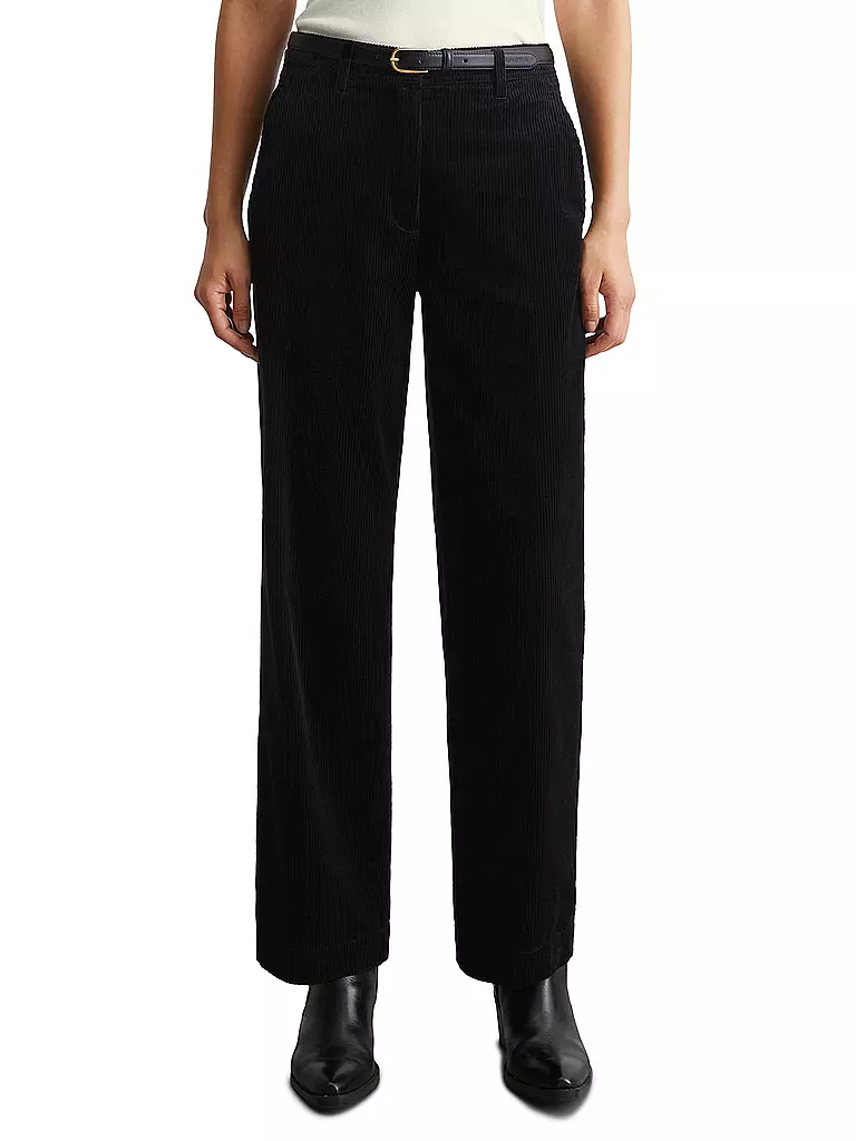 MARC O'POLO Cordhose 7/8 schwarz