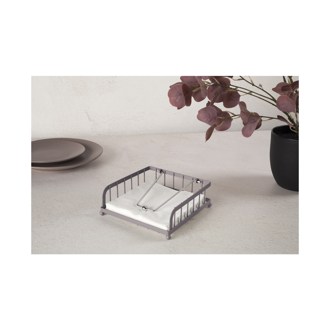 Berlinger Haus Serviettenhalter matt Taupe Collection