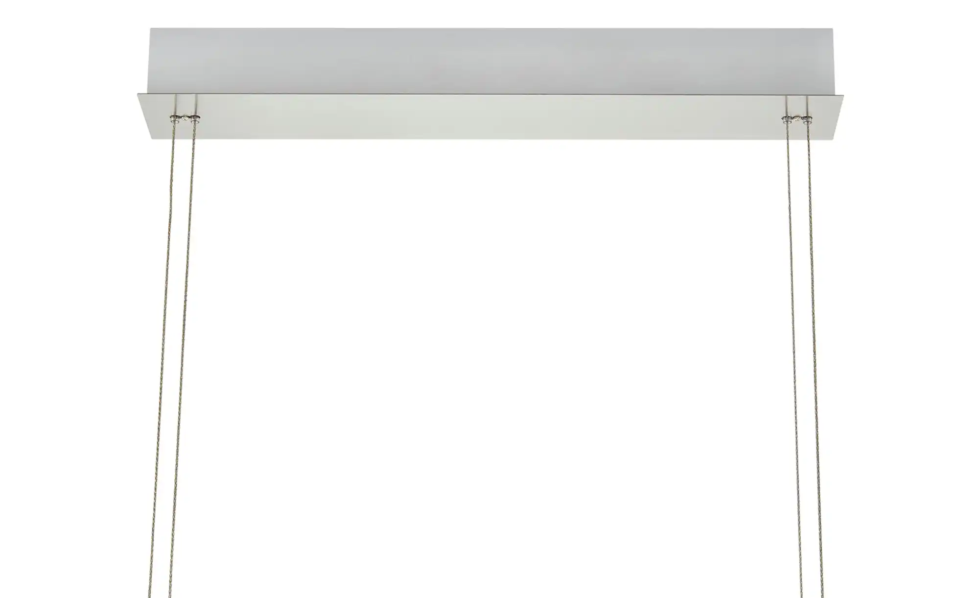 Fischer-Honsel LED-Pendelleuchte, Nickel-matt mit Dimmer