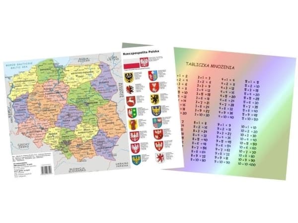 A3 dobbeltsidig skrivebordsunderlag