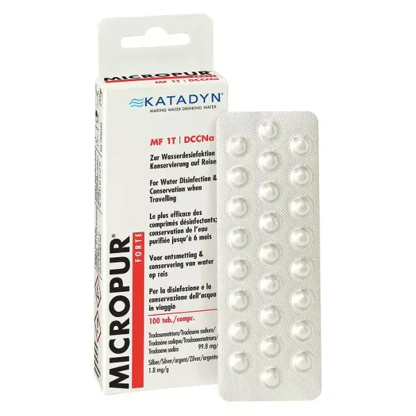 Katadyn Micropur Forte MF 1T DCCNa 100 comprimidos