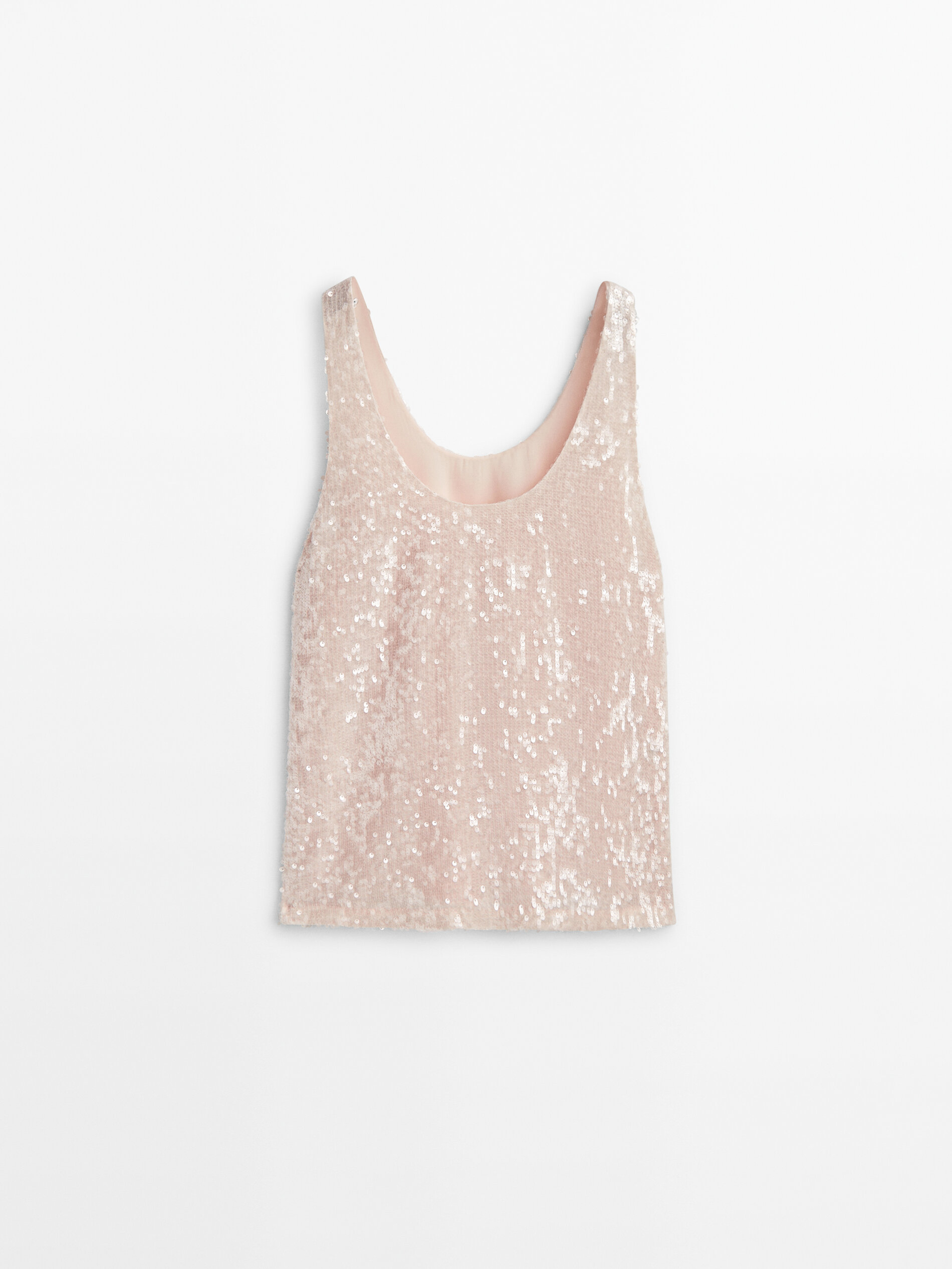 Top de lantejoulas - Studio - PINK