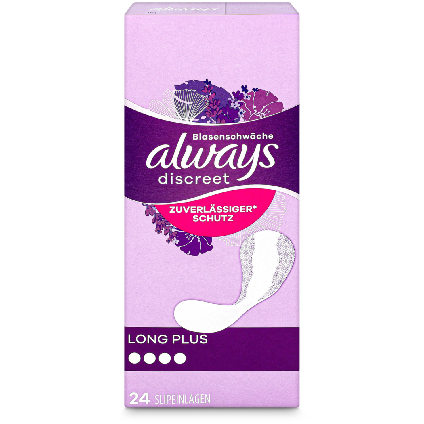 Always Discreet Slipeinlagen Long Plus 24 Stück