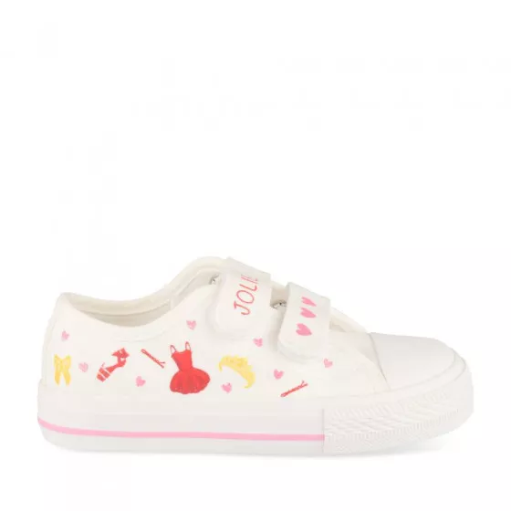 Baskets BLANC NINI & GIRLS