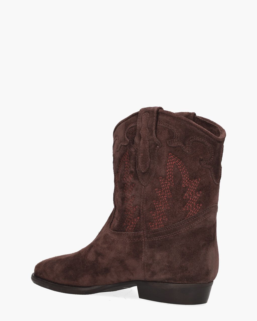 Julie Dee GD798 Bordeauxrood Dames Enkelboots