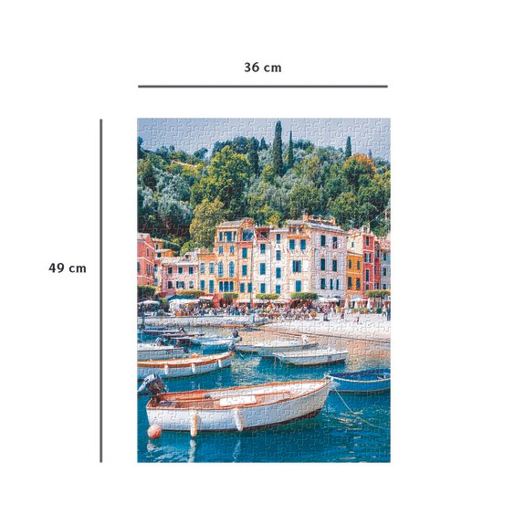 Puzzle 500 pièces Printemps à Portofino