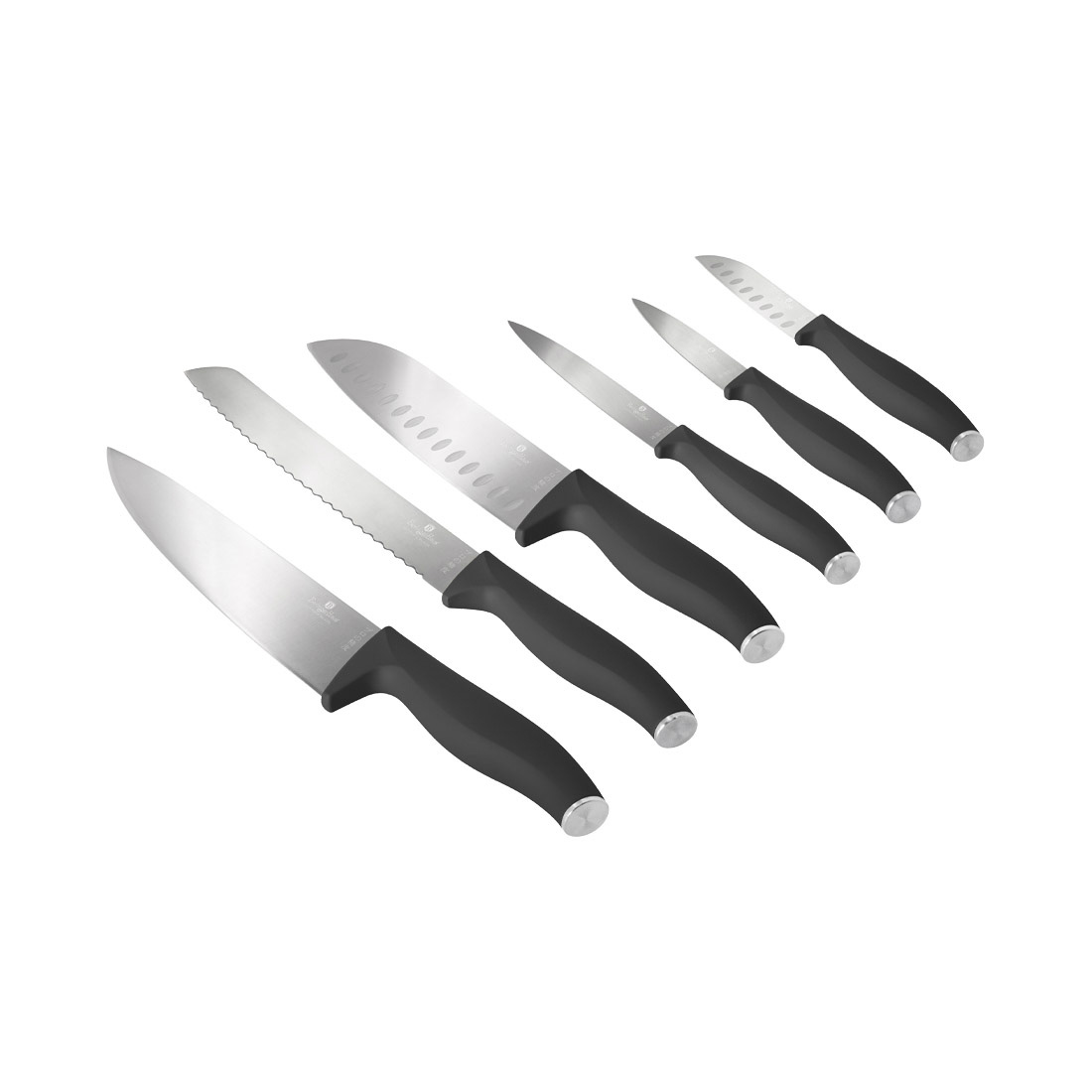 Berlinger Haus 6-teiliges Messer-Set matt Anthracite Collection