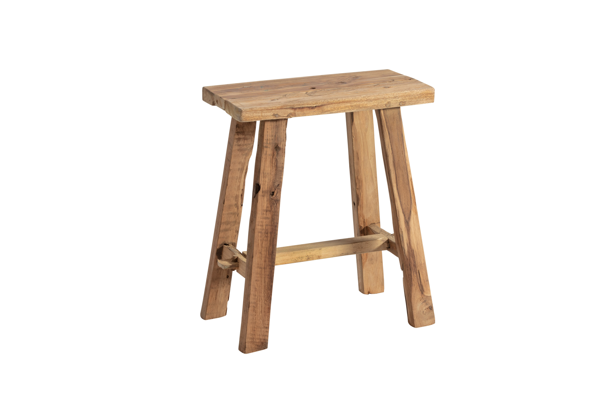 Lodge Living bankje oud teak 40 cm