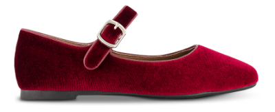 NOË Collection Mary Jane Ballerina Bordeaux 2415510861