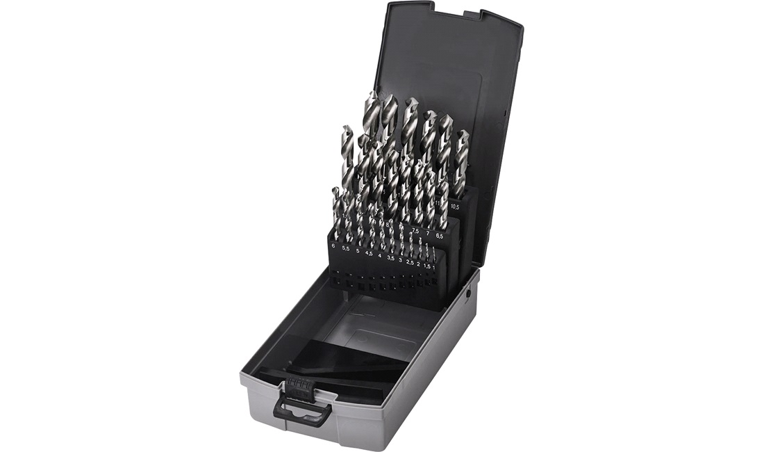 Metalborsæt 1-13 mm Slebne HSSG