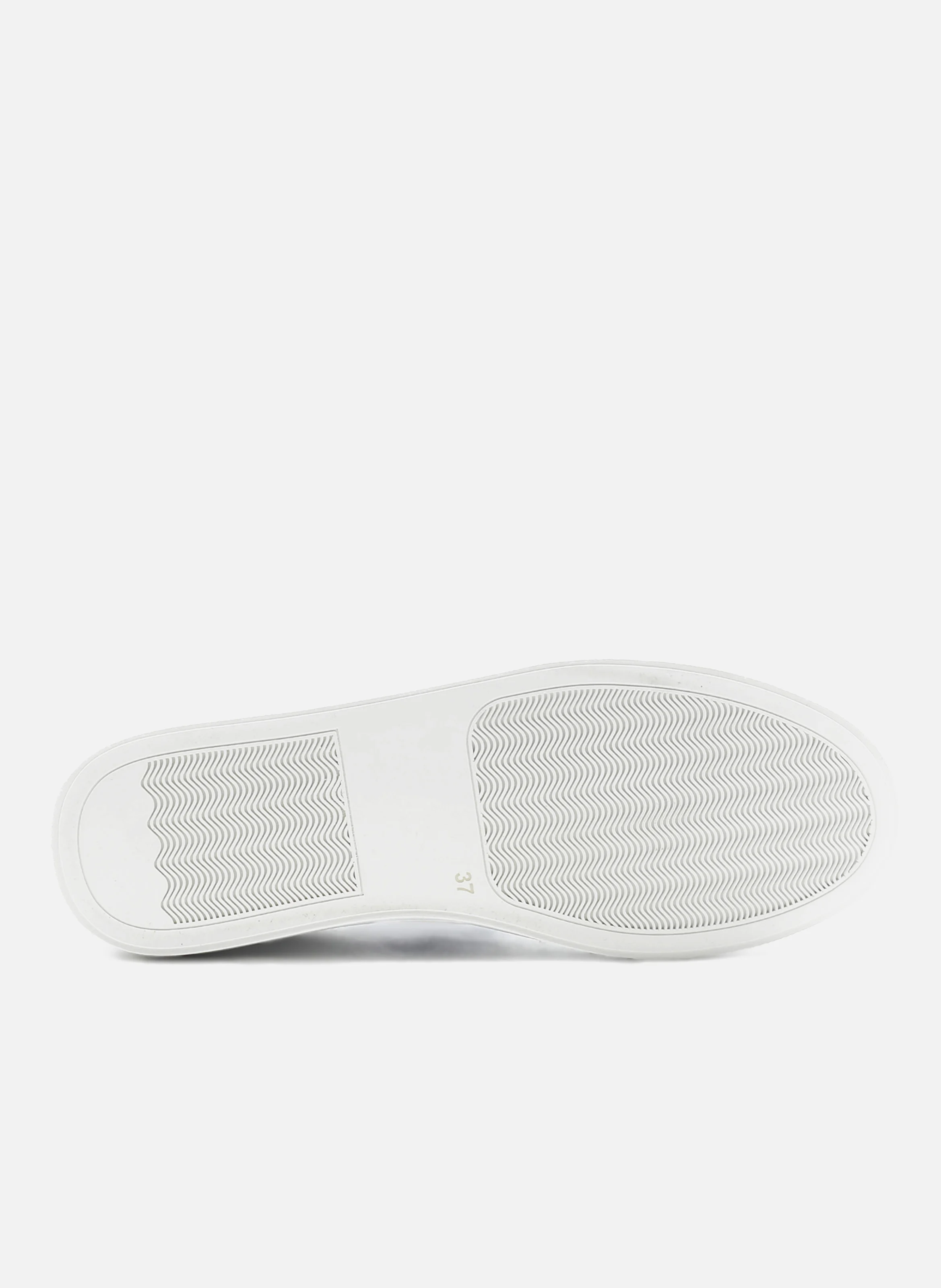 Baskets mif cuir | Blanc