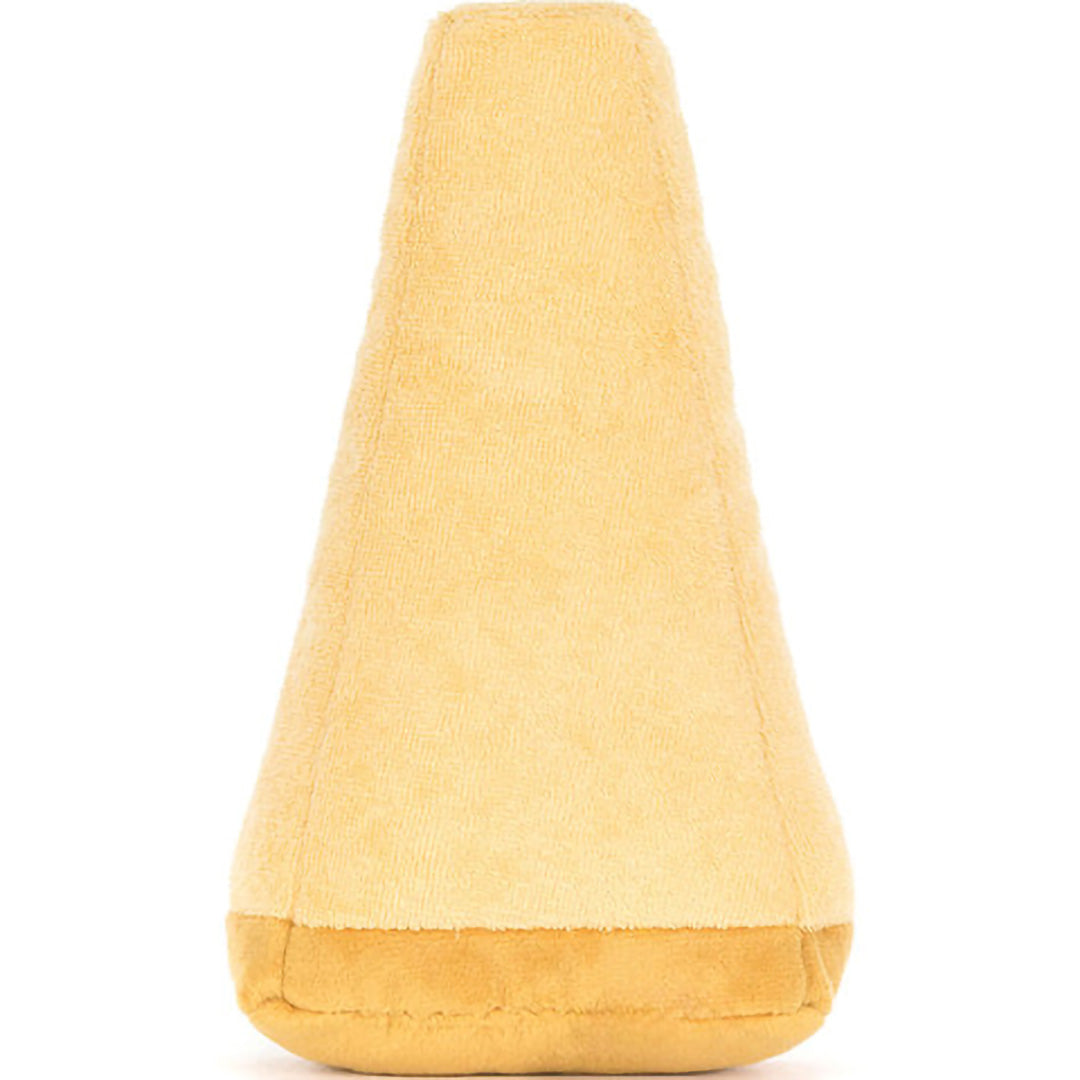 jellycat amuseables knuffelparmezaanse kaas - 19 cm