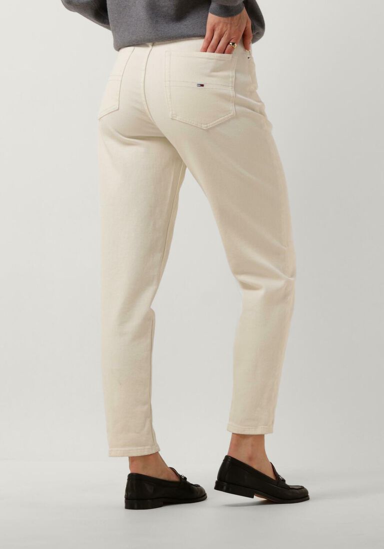 TOMMY JEANS gebroken wit tommy jeans mom jeans tj mom slim uh gd