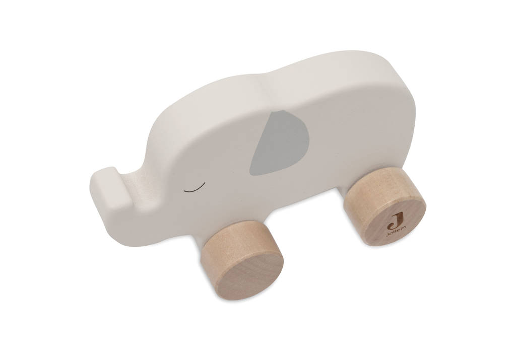 houten olifant op wielen - Jungle Jambo