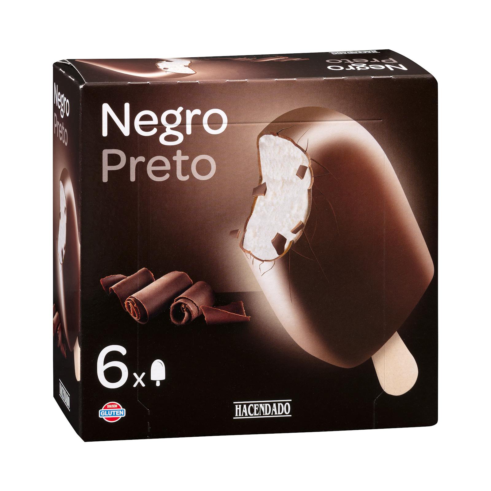 Glace noire Hacendado