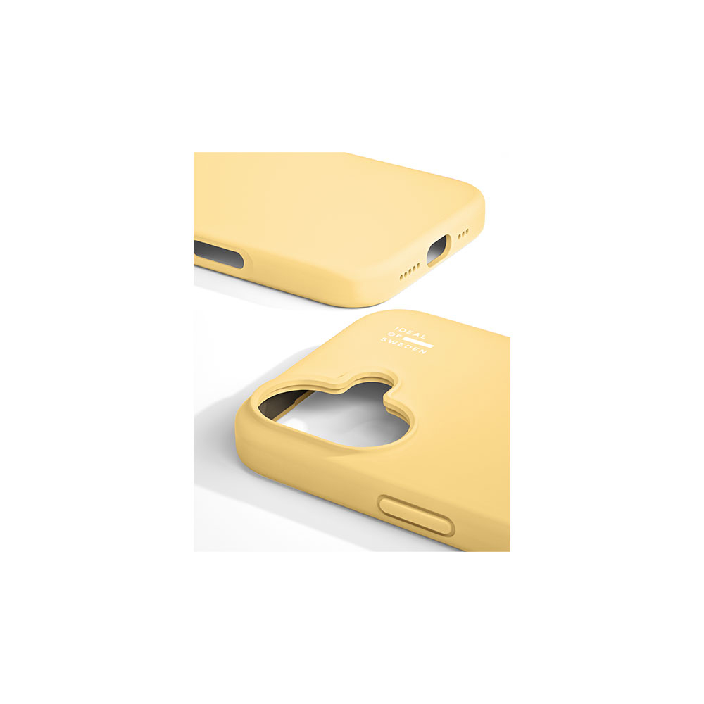 iPhone 17 MagSafe Silikon Hülle Case Recycled (IDSICMS-I2561-516) - Soft Lemon