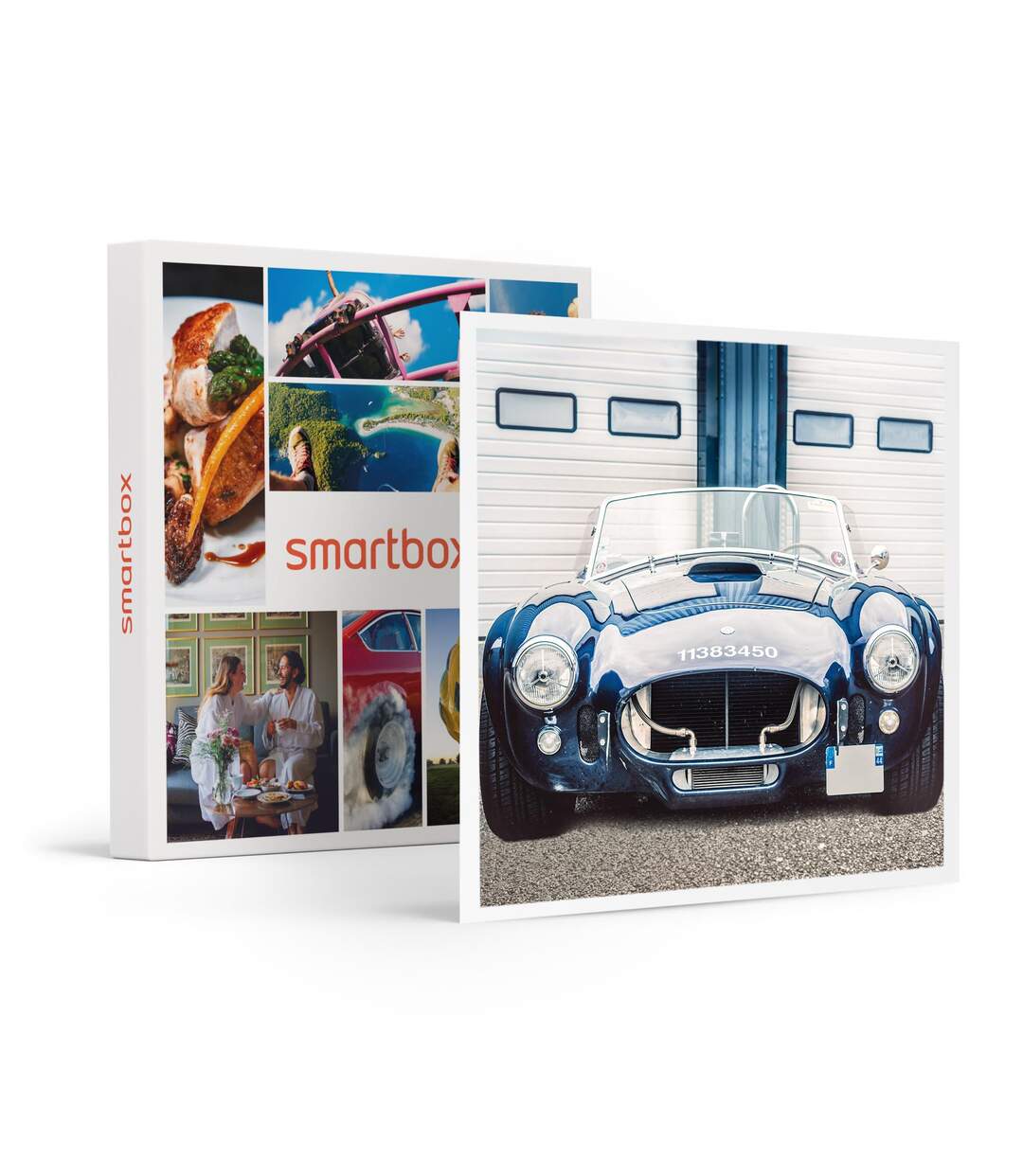 Passion Drift : 3 tours de pilotage d'une AC Cobra et baptême Drift en BMW M3 - SMARTBOX - Coffret Cadeau Sport & Aventure