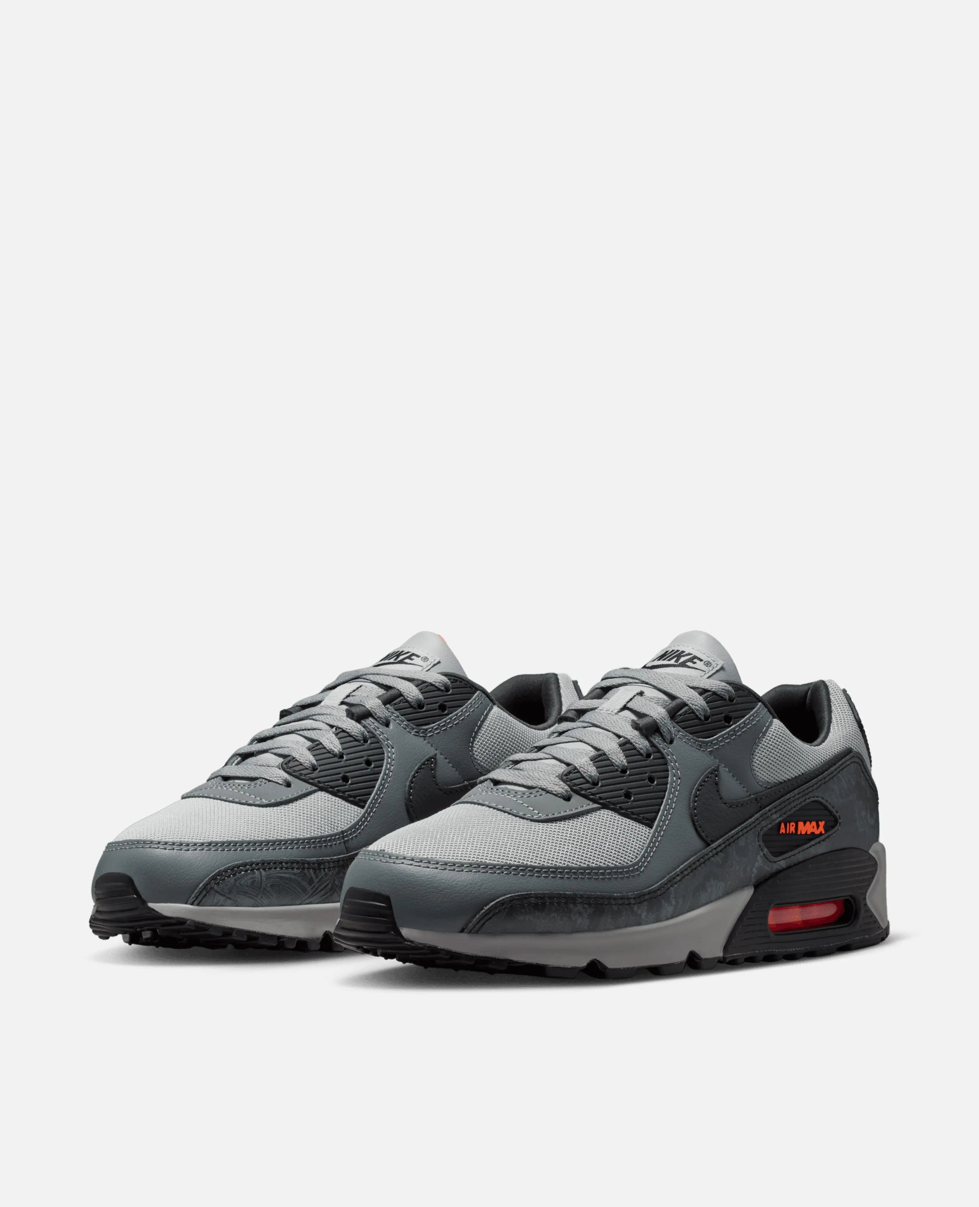Nike Air Max 90 Premium (Mulighti-Color/Black-Smoke Grey-Hyper Crimson-Anthracite)