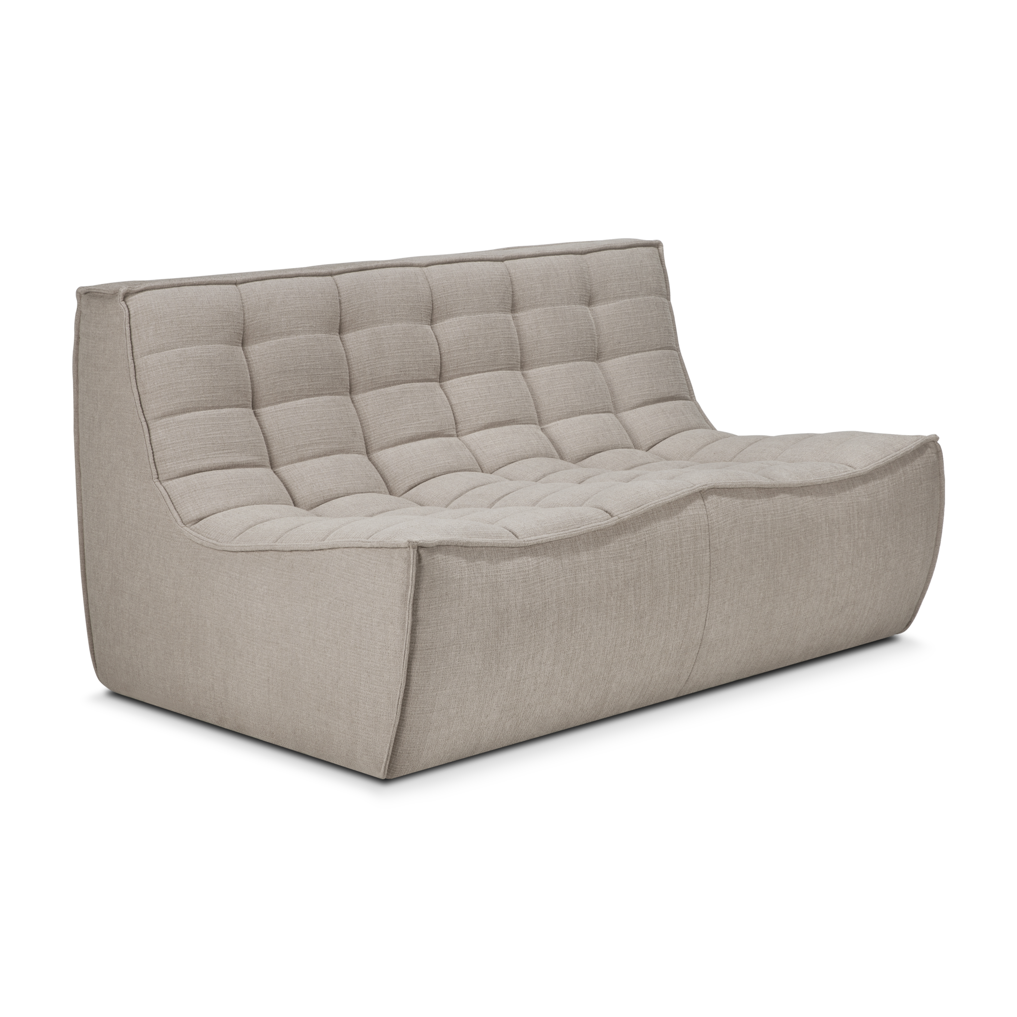 Sofa N701 2 seat - eco stof ecru