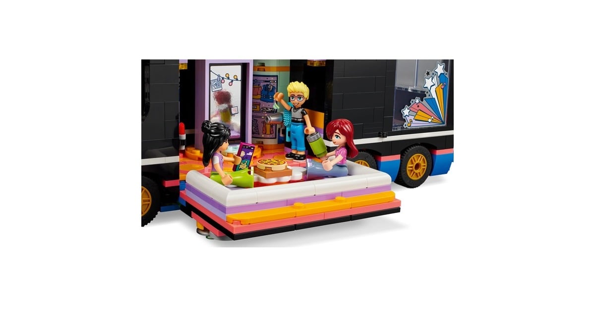 LEGOFriends - Toerbus van popster Constructiespeelgoed  (42619)
