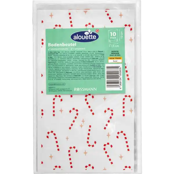 Bodenbeutel Klein Kranz / Zuckerstangen