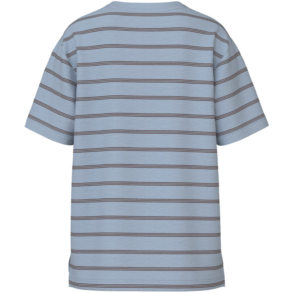 Køb Name It Blue Fog Chestnut Nkmvoby Ss Nreg Top