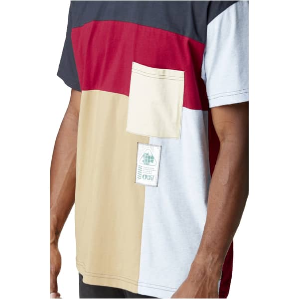 T-shirt PICTURE GIBAO TEE PATCHWORK C