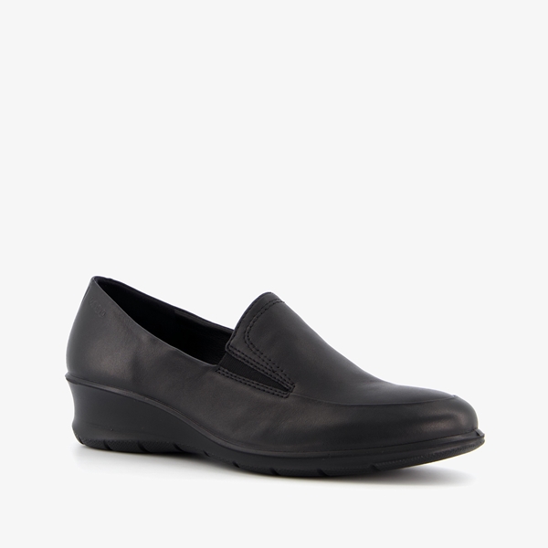 ECCO Felicia leren dames instappers zwart