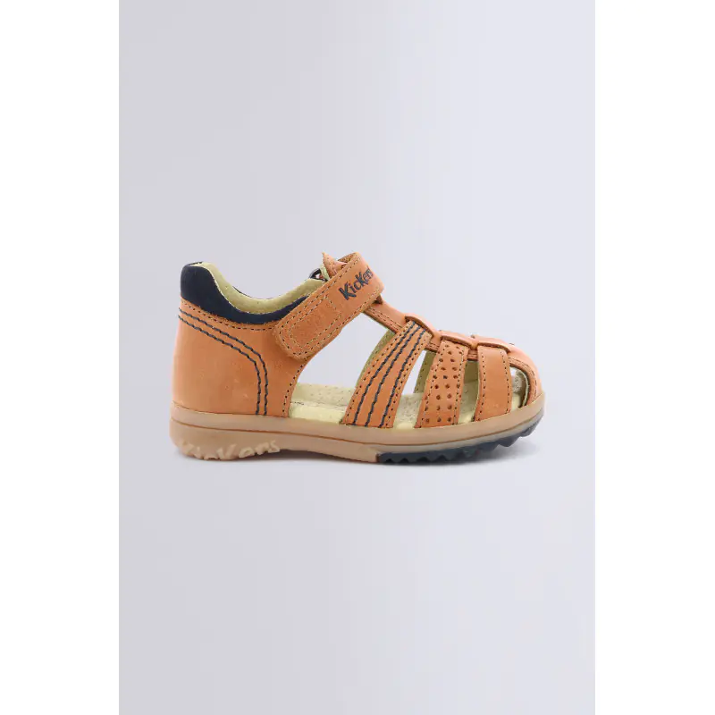 PLATIBACK CAMEL SANDALES Cuir Garçon