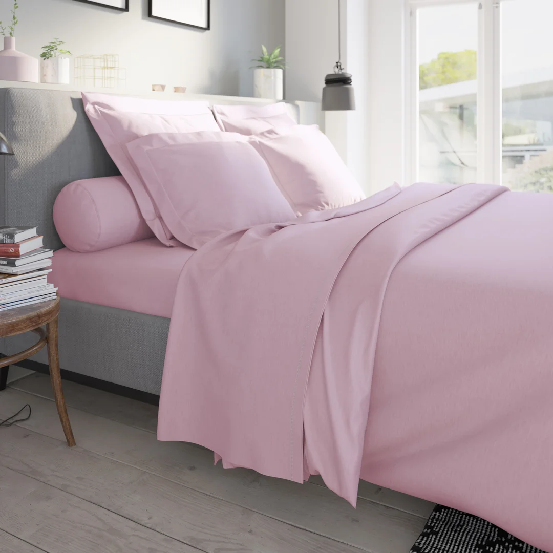 Drap housse coloris Lilas