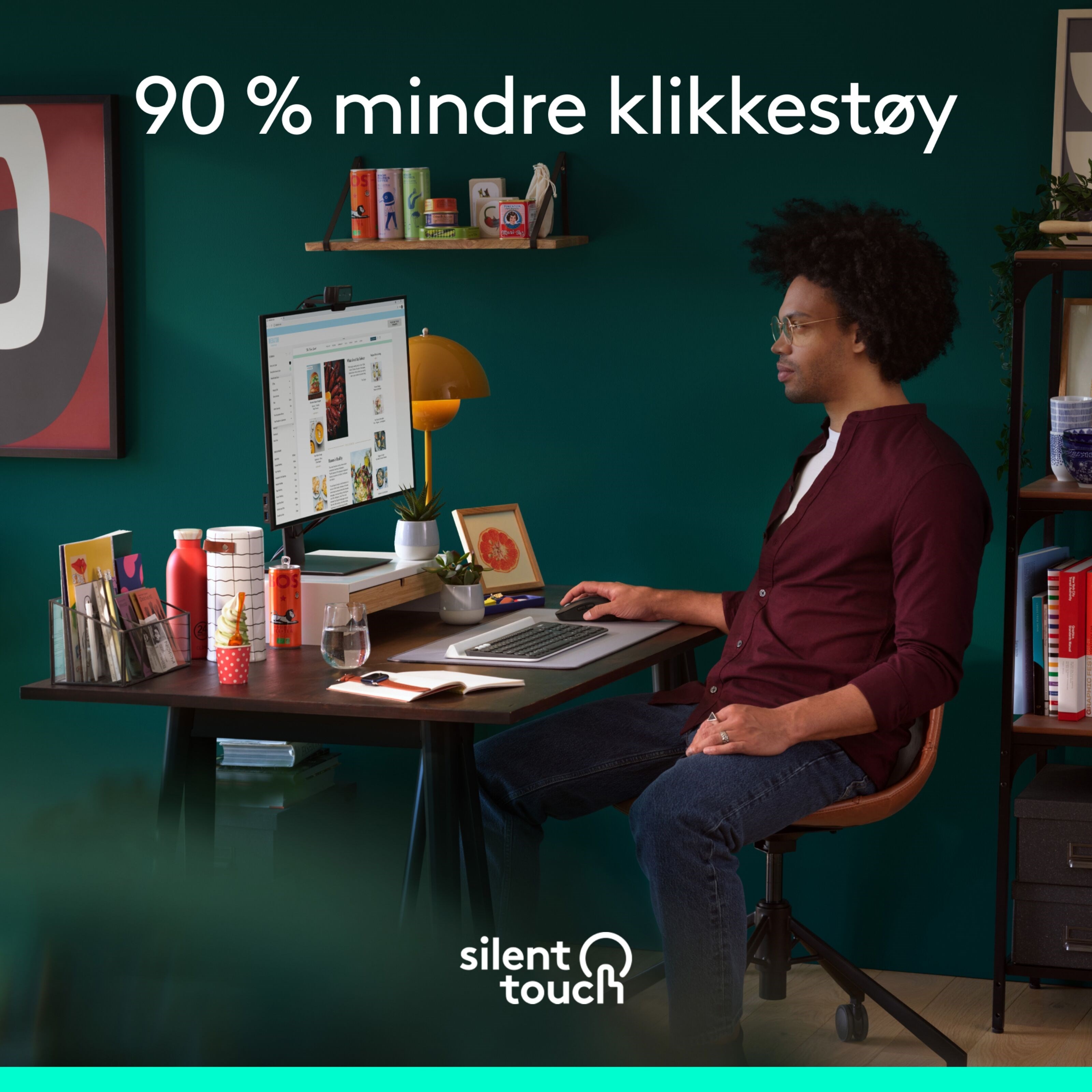 Logitech Signature M650 Trådløs datamus Graphite