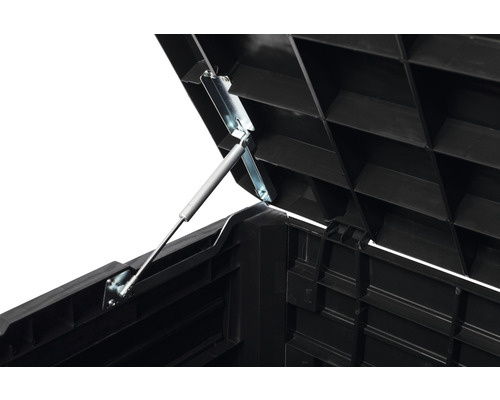 Opbergbox Florida 148 x 72 x 60 cm kunststof antraciet