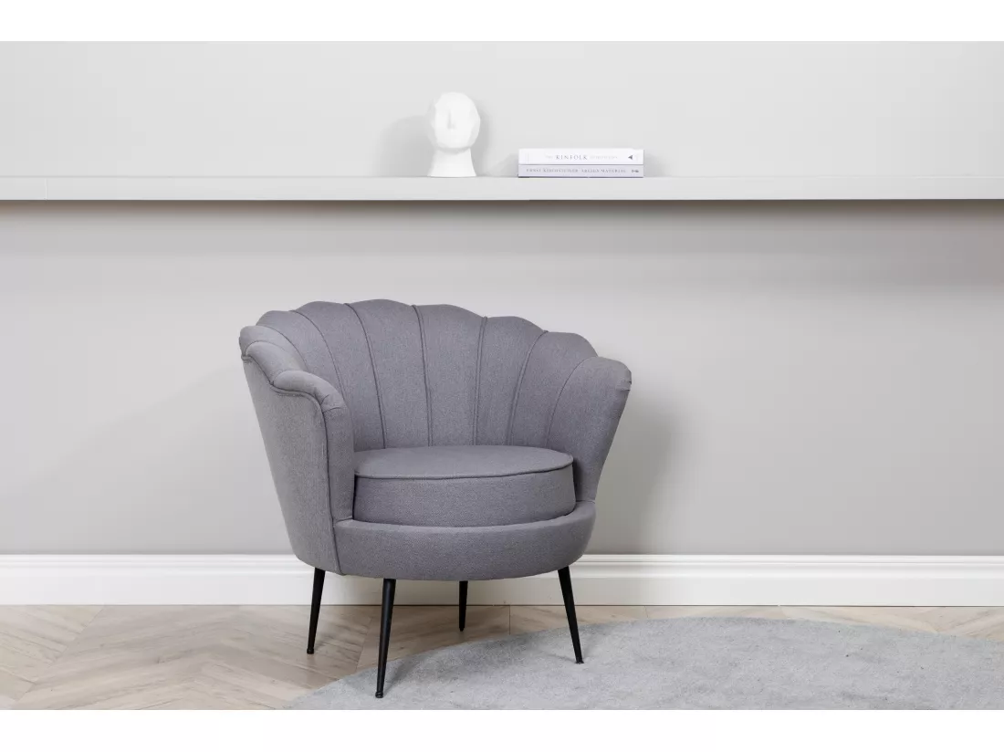 Fauteuil CALAIS AC 1NOS 83x77x45 Gris