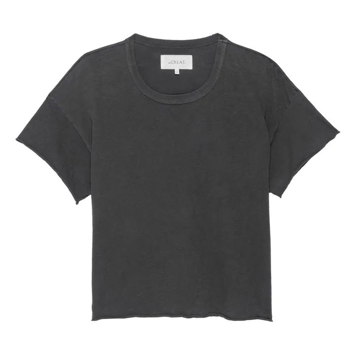 The Great T-shirt The Crop | Washed Black