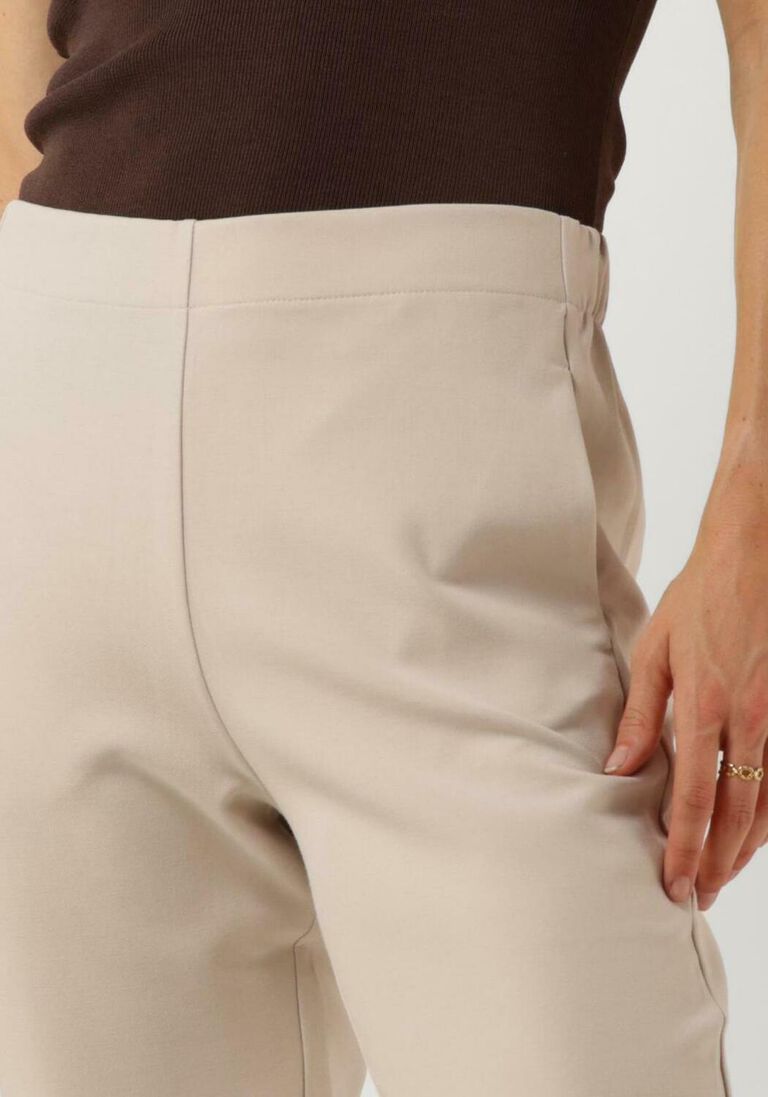 PENN & INK beige penn & ink legging trousers leatherlook